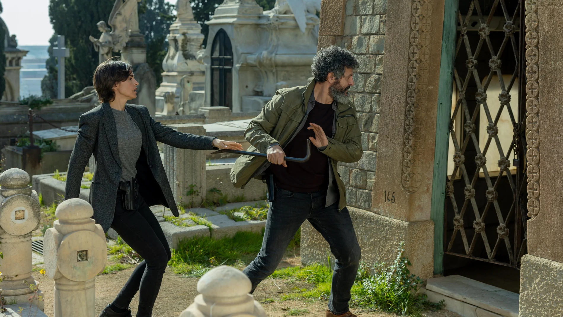 Verónica Echegui e Isak Férriz protagonizan 'Ciudad de sombras'