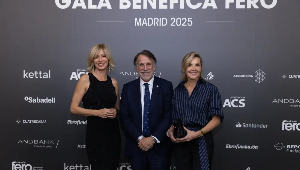 Susanna Griso, José Creuheras y Columna Martí en la Gala benéfica Fero @ Gonzalo Pérez