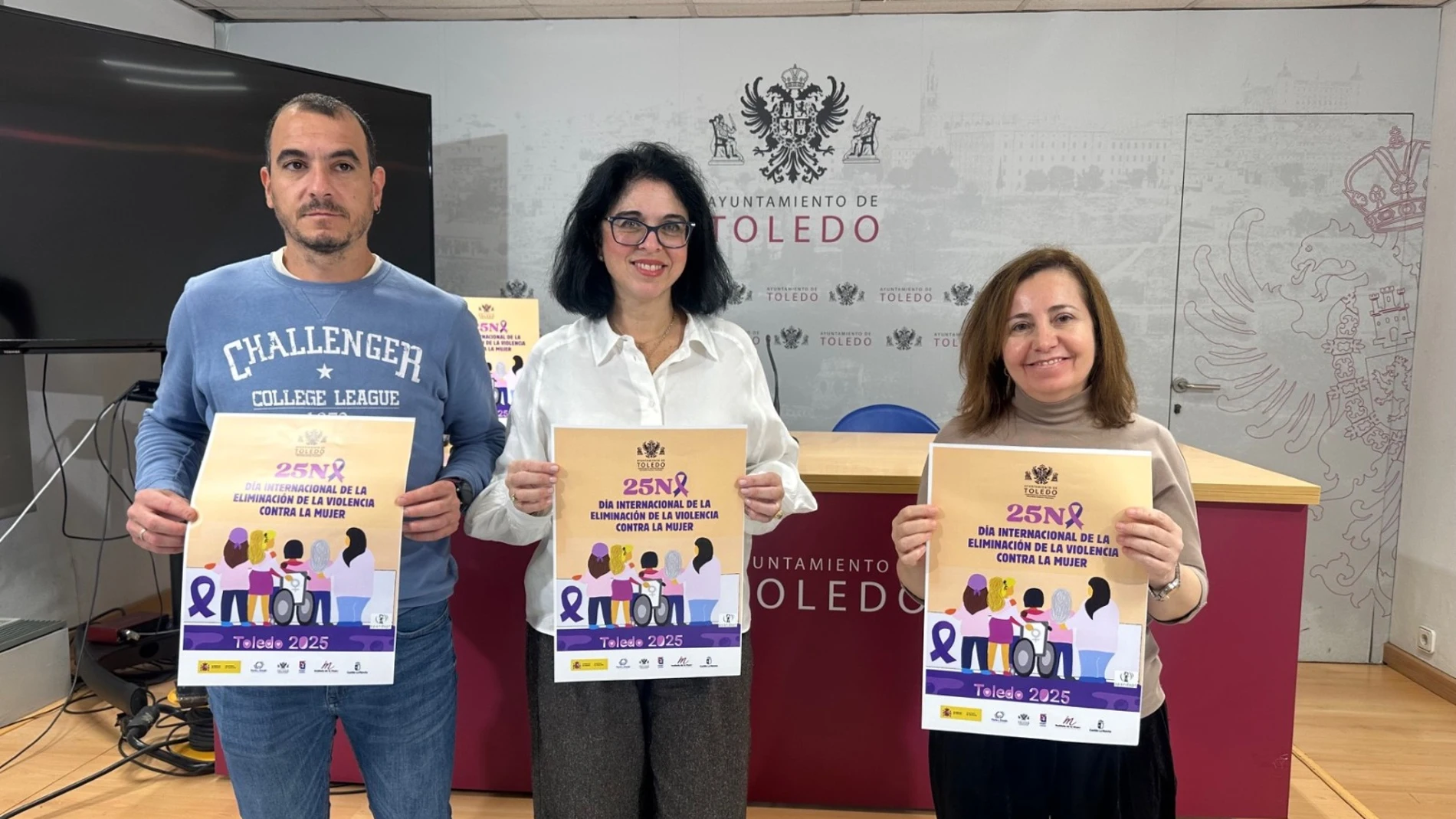 Presentación de la programación completa del 25N en Toledo