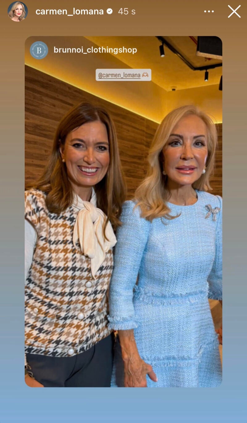 El look de Carmen Lomana.