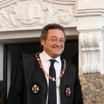 El fiscal general del Estado, Álvaro García Ortiz, asiste a la toma de posesión de la fiscal superior de Galicia, Carmen Eiró