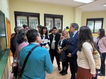 El alcalde de Salamanca, carlos García Carbayo, durante la jornada ‘El emprendimiento desde la economía social’ los primeros resultados del proyecto Laboris Helmántica El alcalde de Salamanca, carlos García Carbayo, durante la jornada ‘El emprendimiento desde la economía social’ los primeros resultados del proyecto Laboris Helmántica