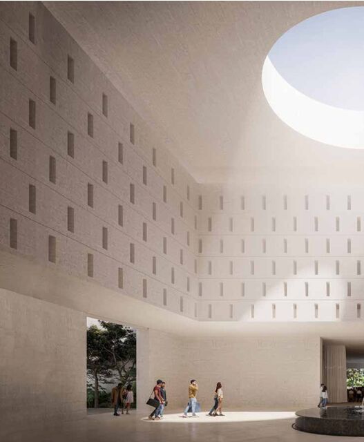 Atrio y Patio del Agua