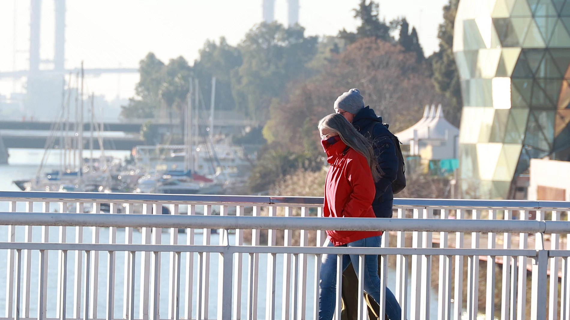 Frío en Sevilla
