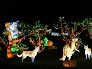 La Navidad traerá 'Brilla Zoo' a los lagos del parque La Alhóndiga, un espectáculo con animales iluminados La Navidad traerá 'Brilla Zoo' a los lagos del parque La Alhóndiga, un espectáculo con animales iluminados
