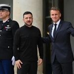Ucrania.- Zelenski y Macron acuerdan que Ucrania compre un centenar de cazas franceses para los pr&oacute;ximos diez a&ntilde;os