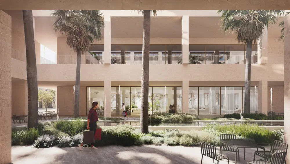 Patio de Las Palmeras