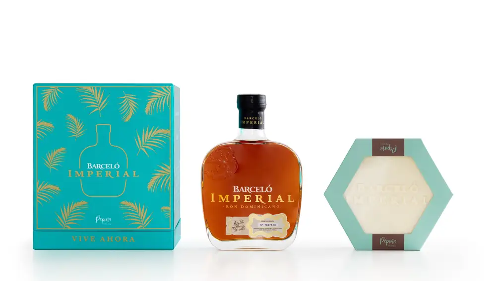 Turrón de Ron Barceló Imperial x Pepina Pastel