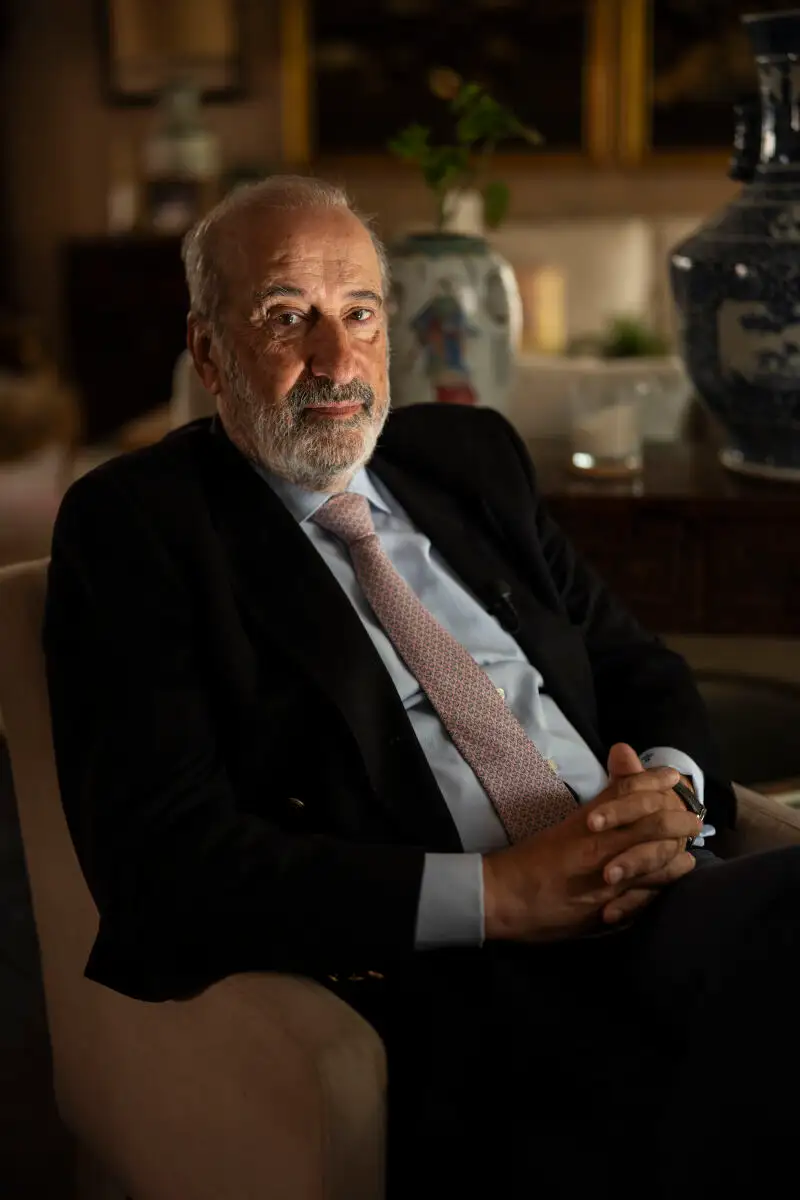 Francisco Franco Martínez-Bordiú, en su casa de Madrid