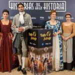 Parte del reparto de 'Valle Salvaje'