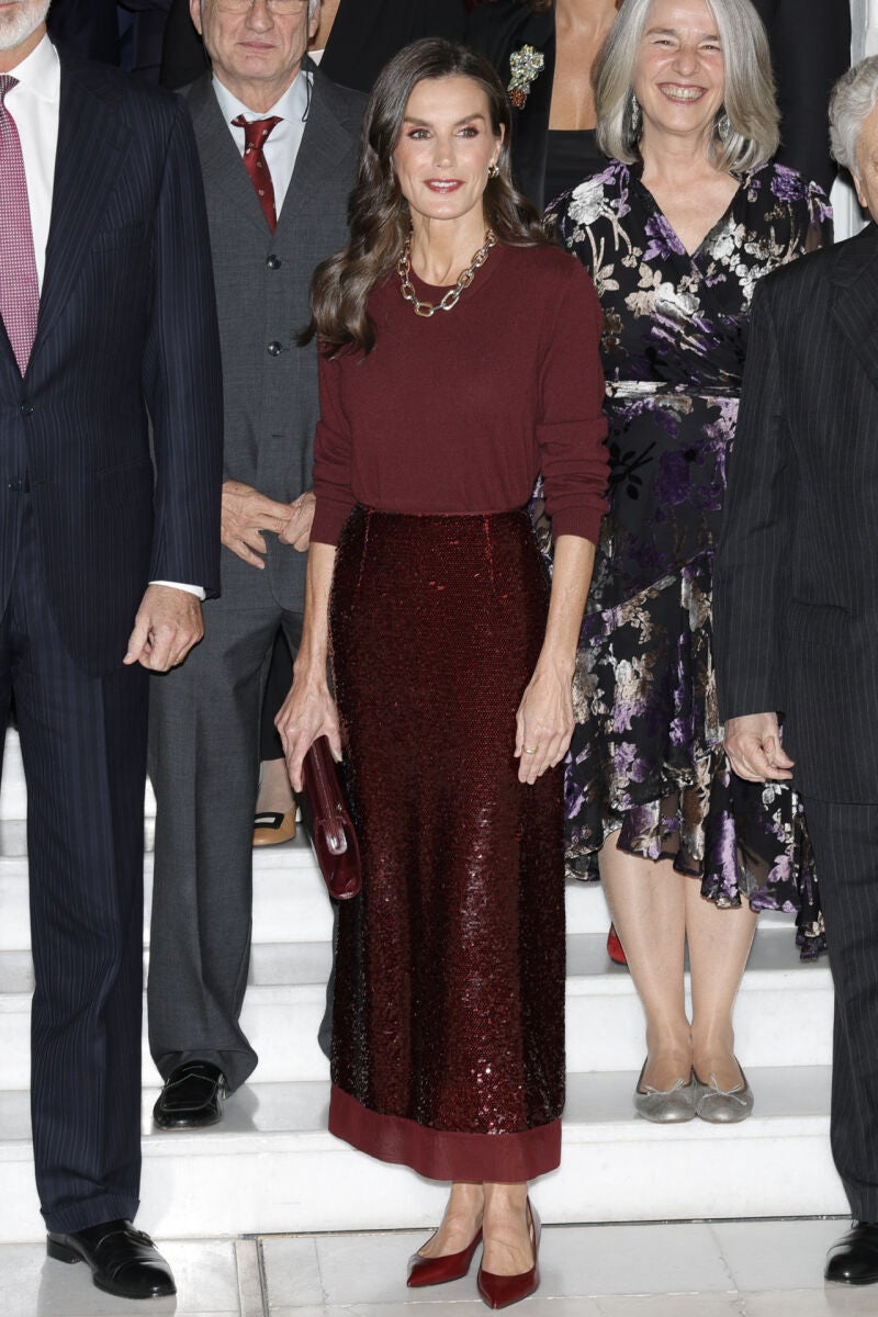 La Reina Letizia en el Premio Francisco Cerecedo.