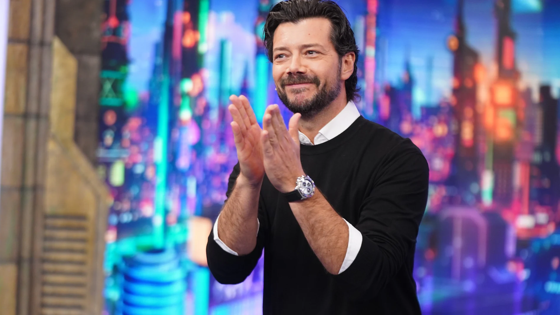Álvaro Morte en 'El Hormiguero'