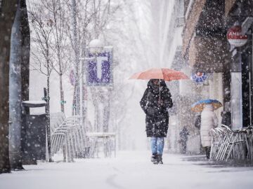 Aviso por nieve en Espa&ntilde;a