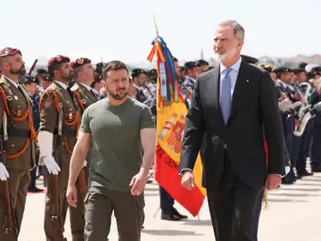 Zelenski se reúne este martes con Sánchez y el Rey en su tercera visita a España Zelenski se reúne este martes con Sánchez y el Rey en su tercera visita a España
