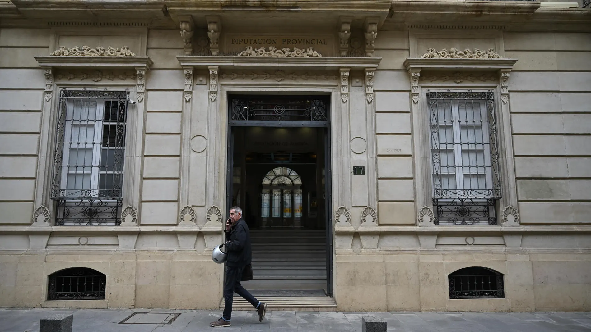 Diputación de Almería tras los registros en casa del presidente de la diputación