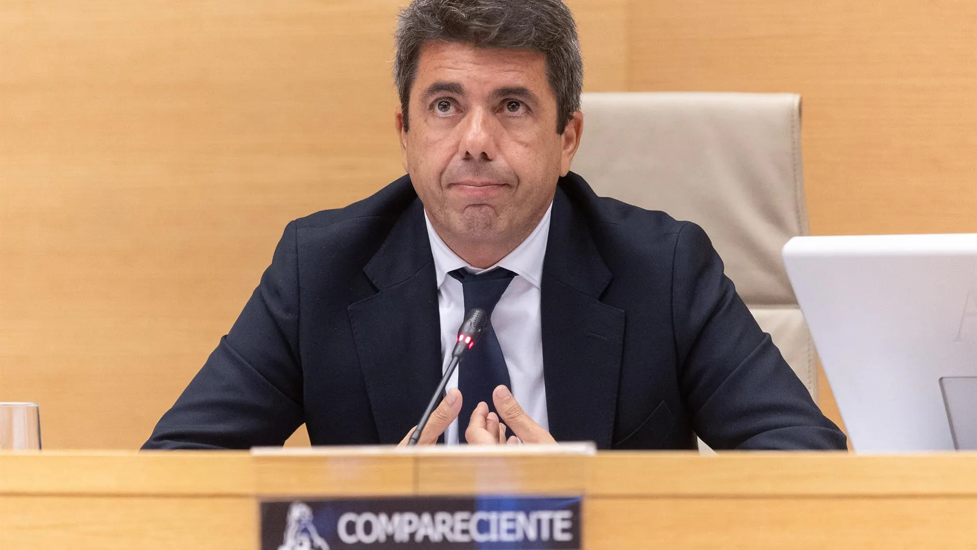 La jueza de la dana pide las grabaciones completas de las comparecencias de Mazón en Les Corts y Congreso