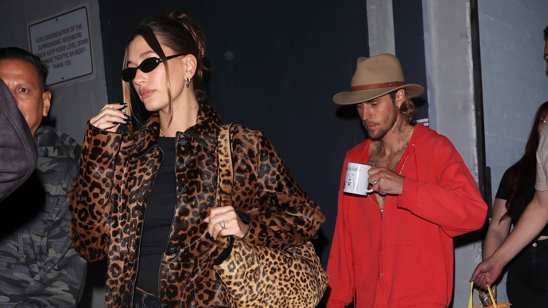 Hailey Bieber y Justin Bieber.