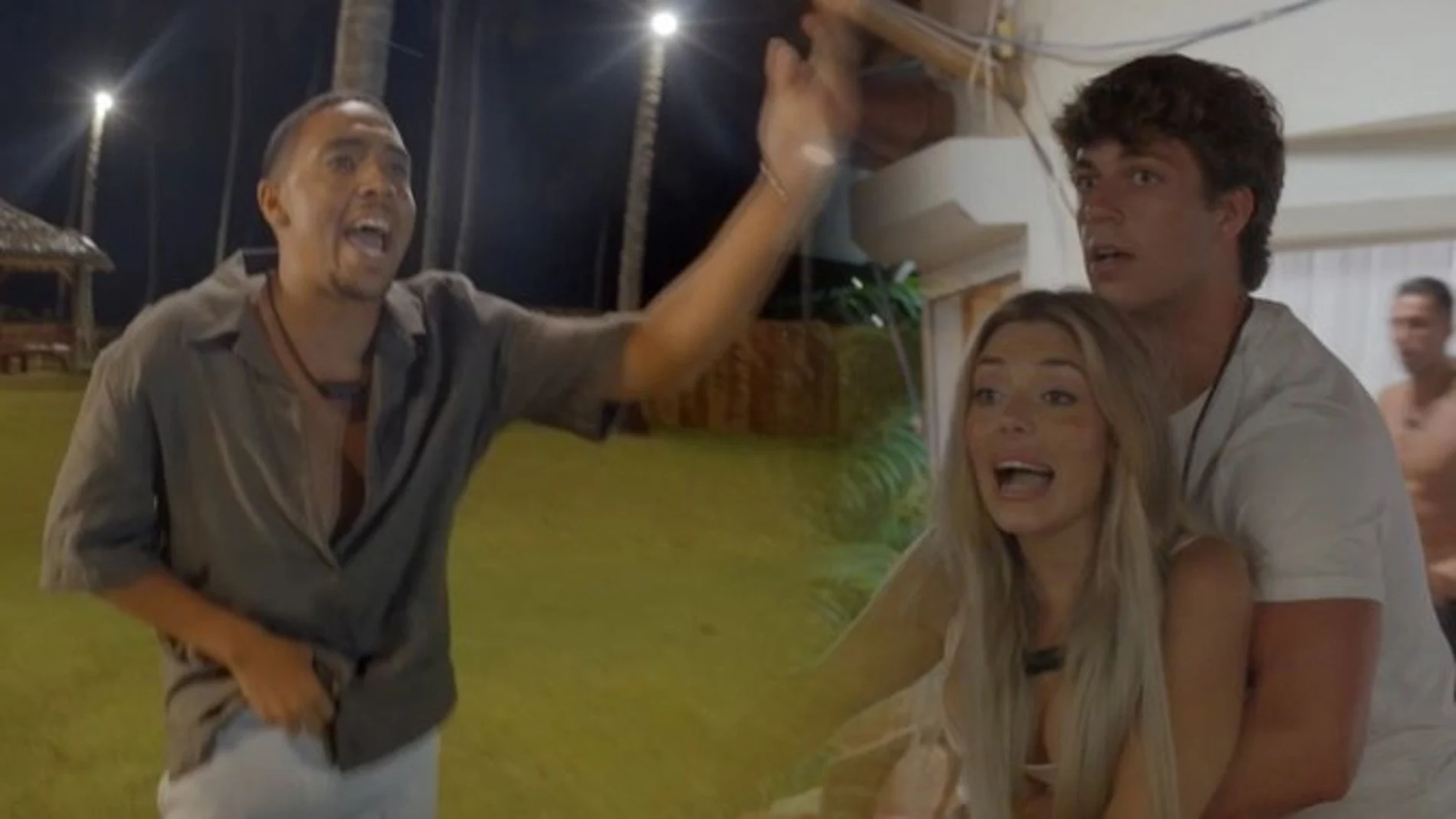 Gilbert saltándose las normas de 'La isla de las tentaciones 9'