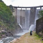 Imagen de la presa de Eiras. 