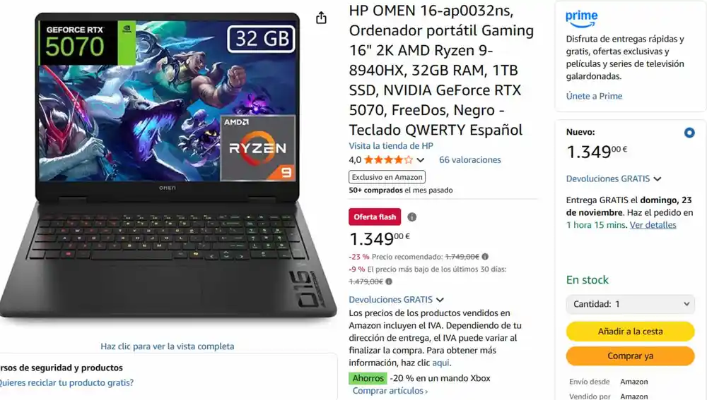 Esta oferta puede finalizar en cualquier momento