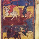 Los cuatro jinetes del Apocalipsis (beato de Valcabado)
