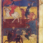 Los cuatro jinetes del Apocalipsis (beato de Valcabado)