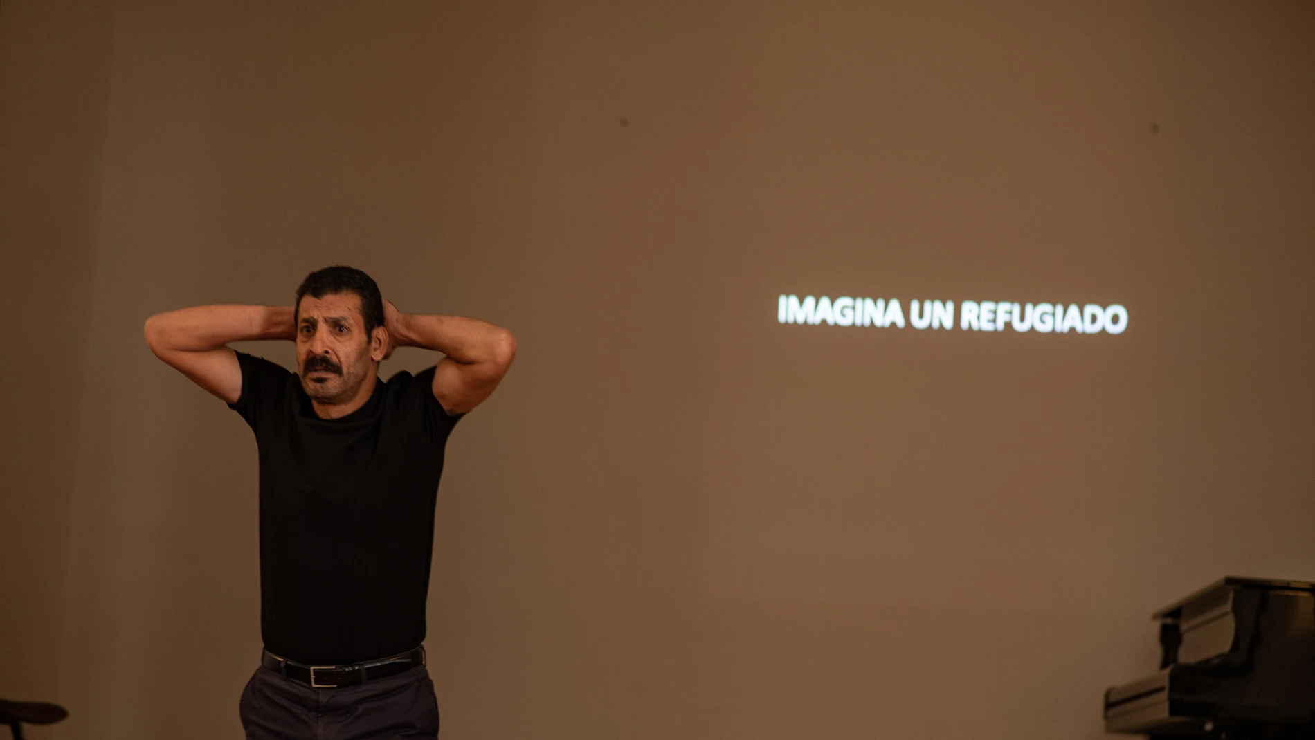 Nabil Al Raee contará su propia historia, y la de su pueblo, en el escenario madrileño