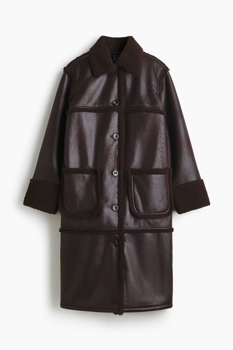 Abrigo de borreguito.