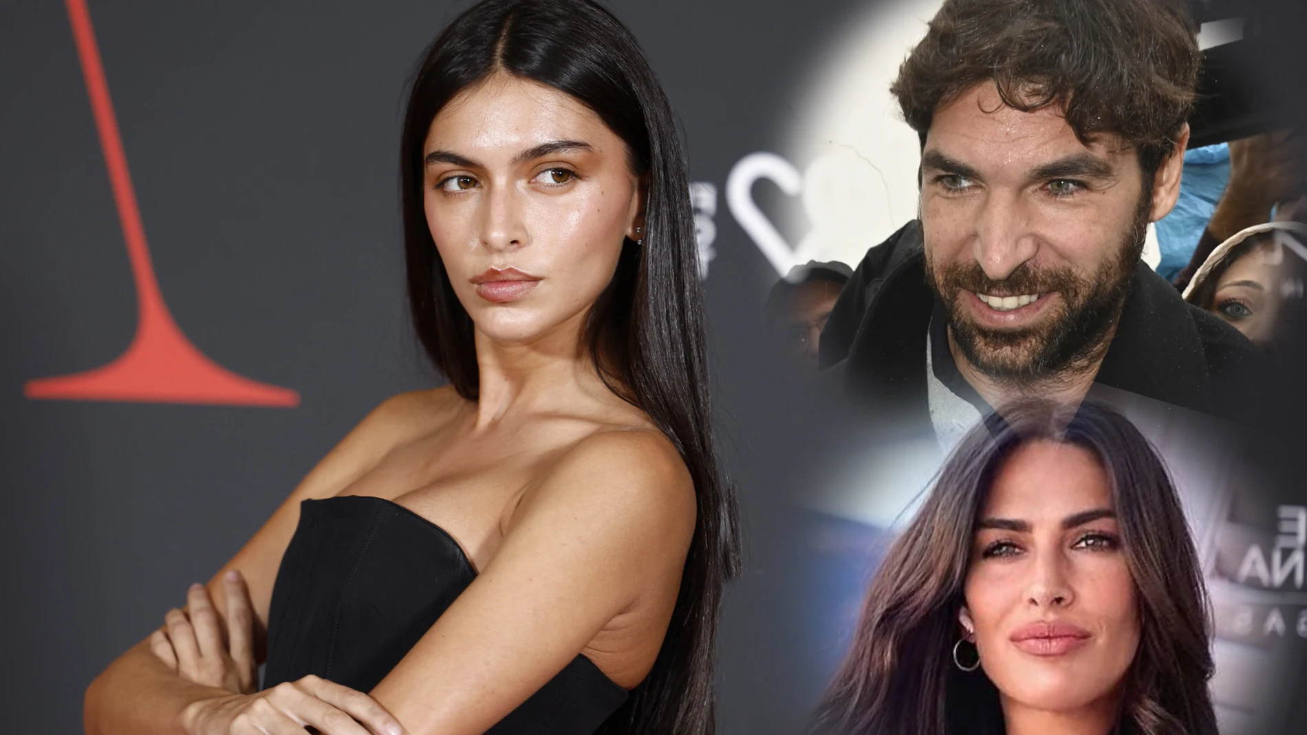 Lucía Rivera con Cayetano Rivera y Gemma Camacho