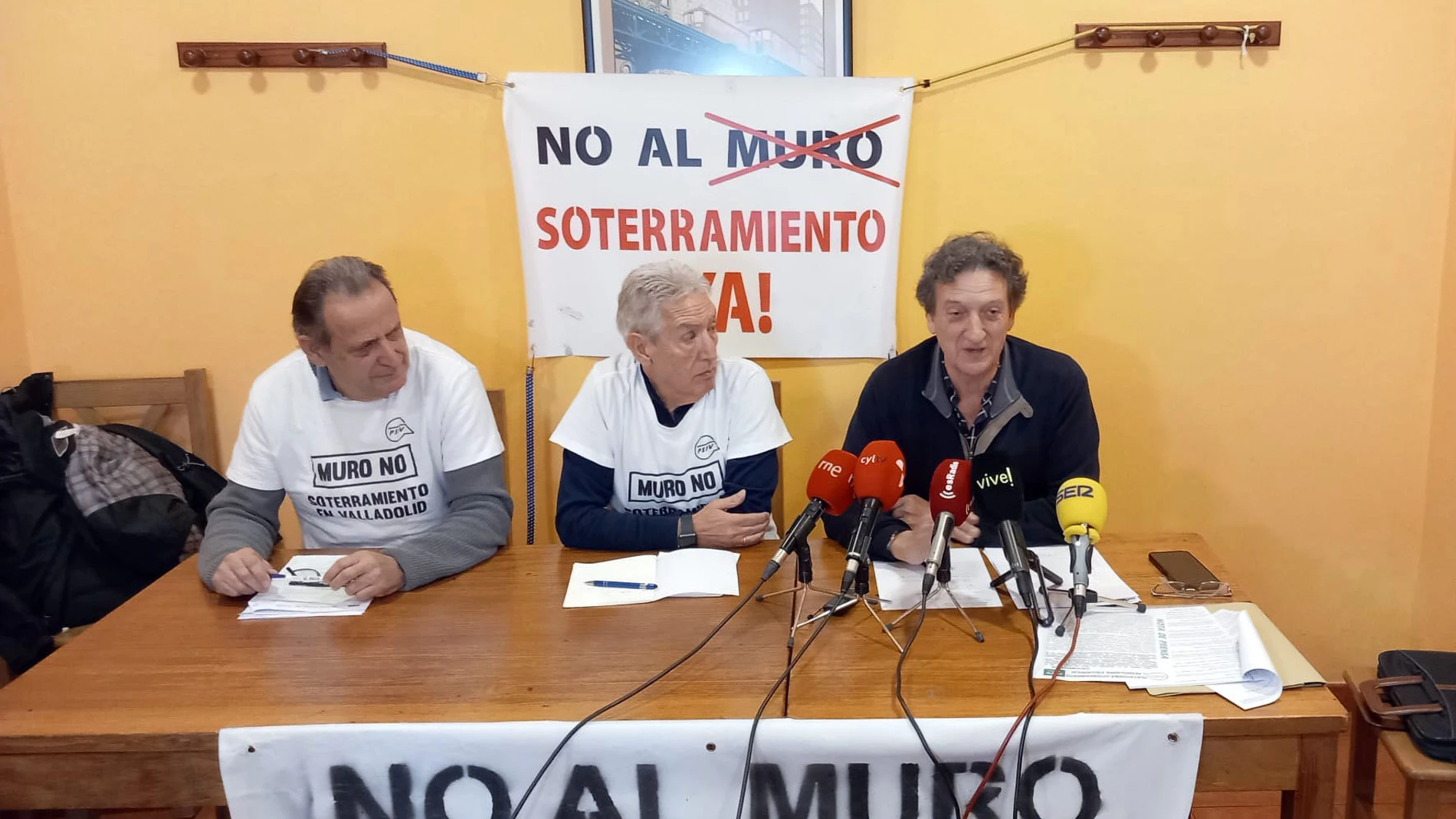 Rueda de prensa de la Plataforma por el Soterramiento del Ferrocarril