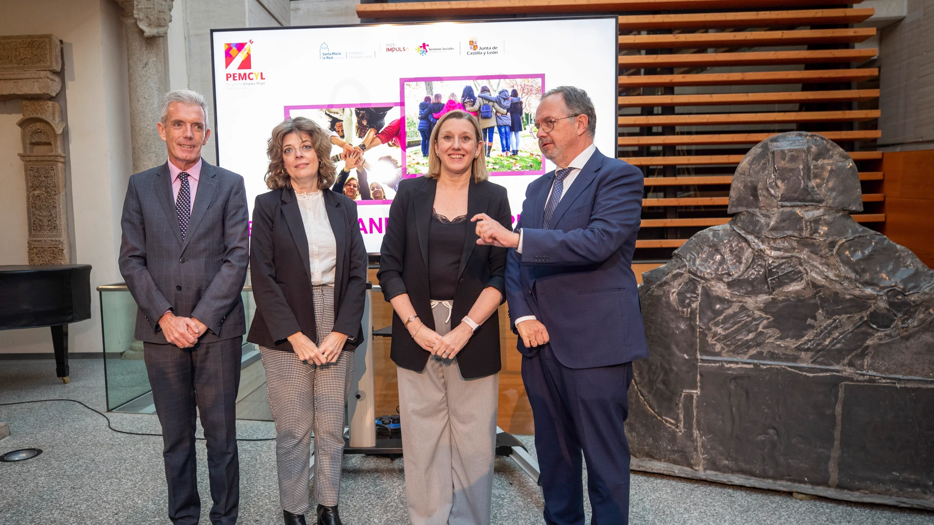 Isabel Blanco hace balance satisfactorio del Pemcyl junto a Fernández Sobrino, Moreno y Hernández