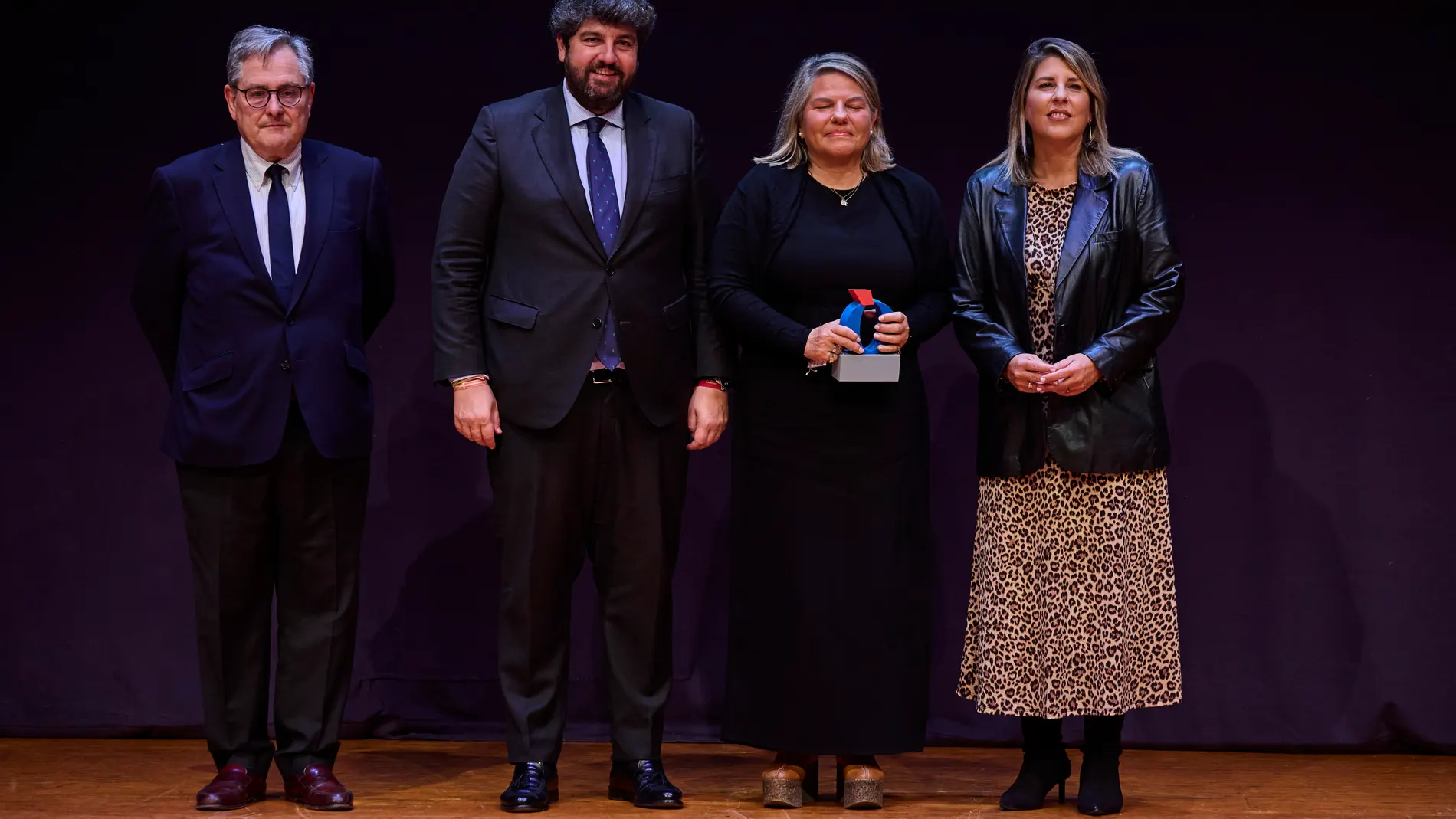 Concha Asín tras recibir el galardón