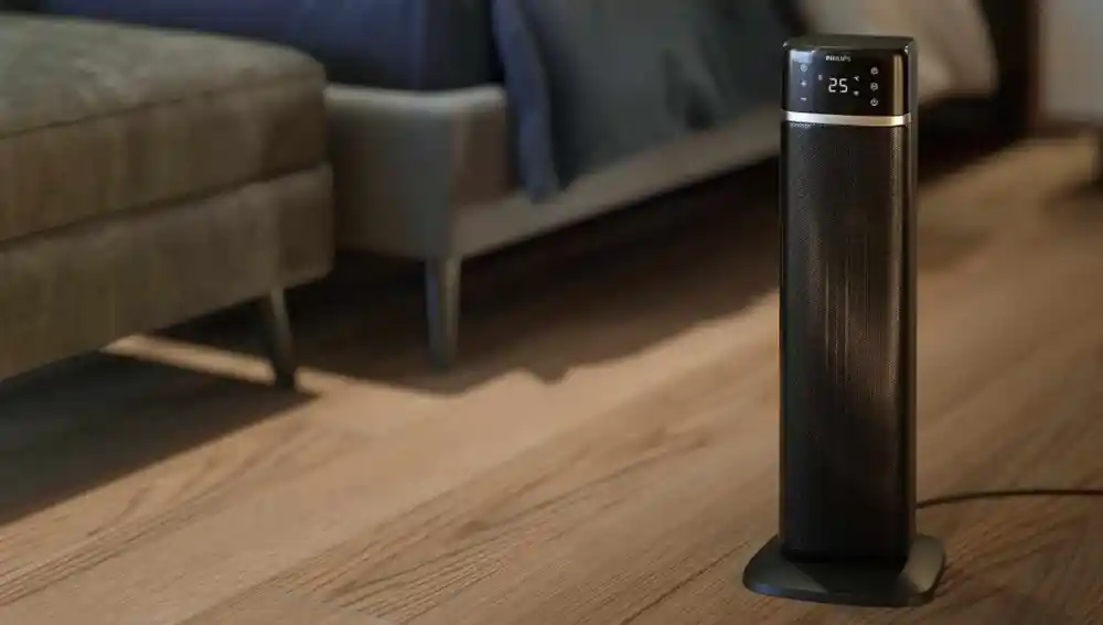 Este calefactor es ideal para habitaciones de hasta 20 metros cuadrados