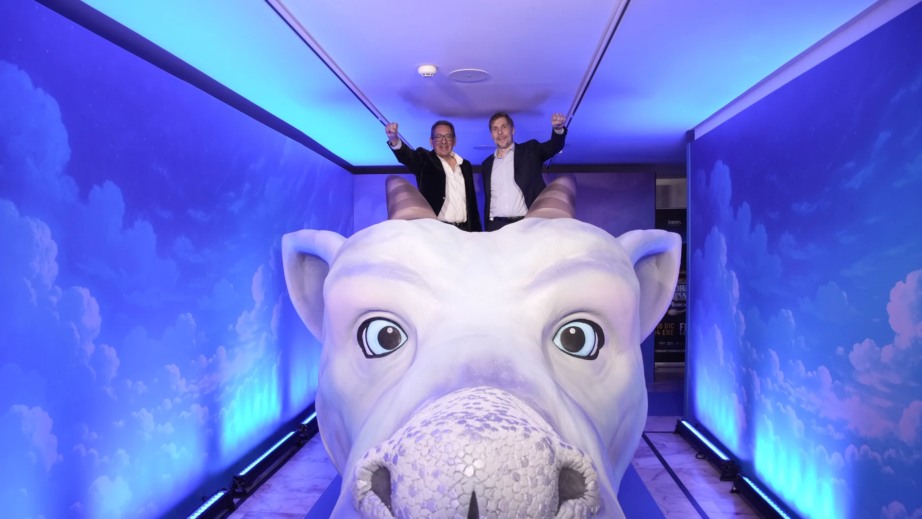 El acto estuvo presidido por Antonio Pulido, presidente de Fundación Cajasol, junto a Dario Regattieri, CEO de Beon. Worldwide.