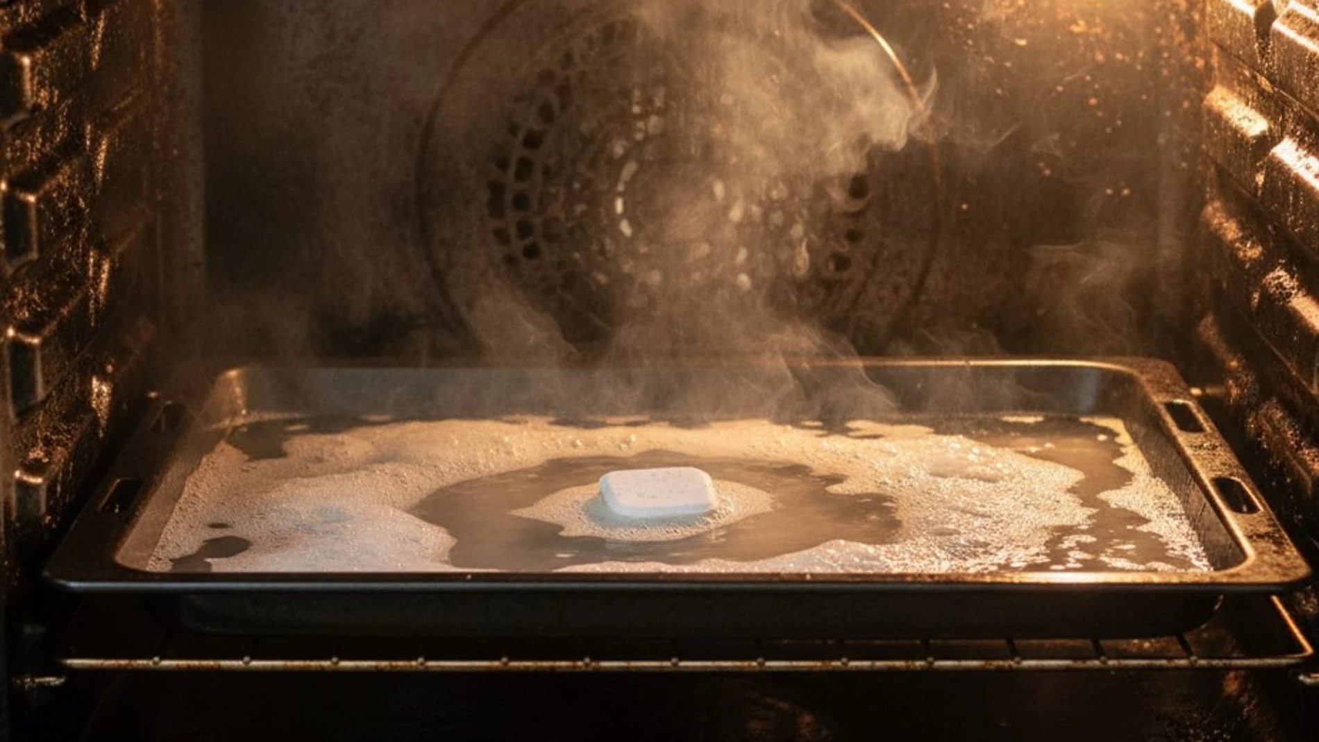 El sencillo y económico truco para limpiar las manchas más difíciles del horno