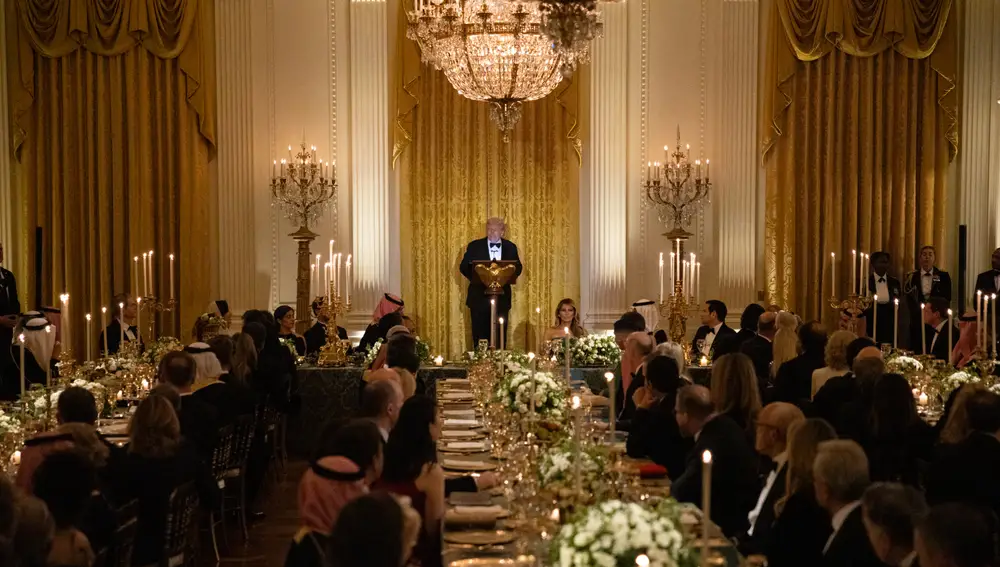 Cena de gala en la Casa Blanca