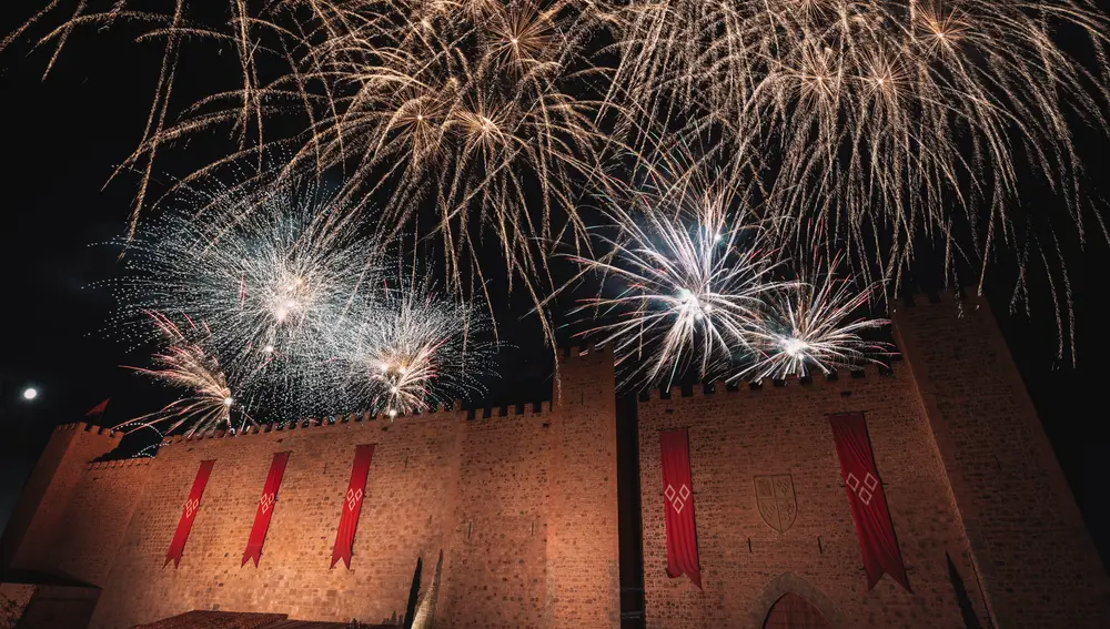 Fuegos artificiales en Puy du Fou