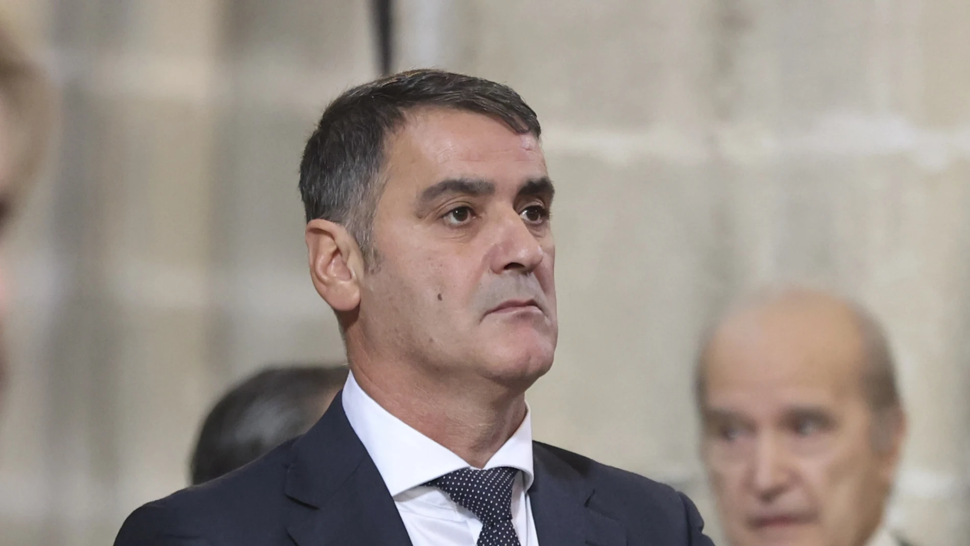 Jesulín de Ubrique en el funeral de Álvaro Domecq