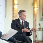 El presidente autonómico, Emiliano García-Page, protagoniza, en Toledo, el foro ´La España Vertebrada´ que organiza el diario ´El Mundo´