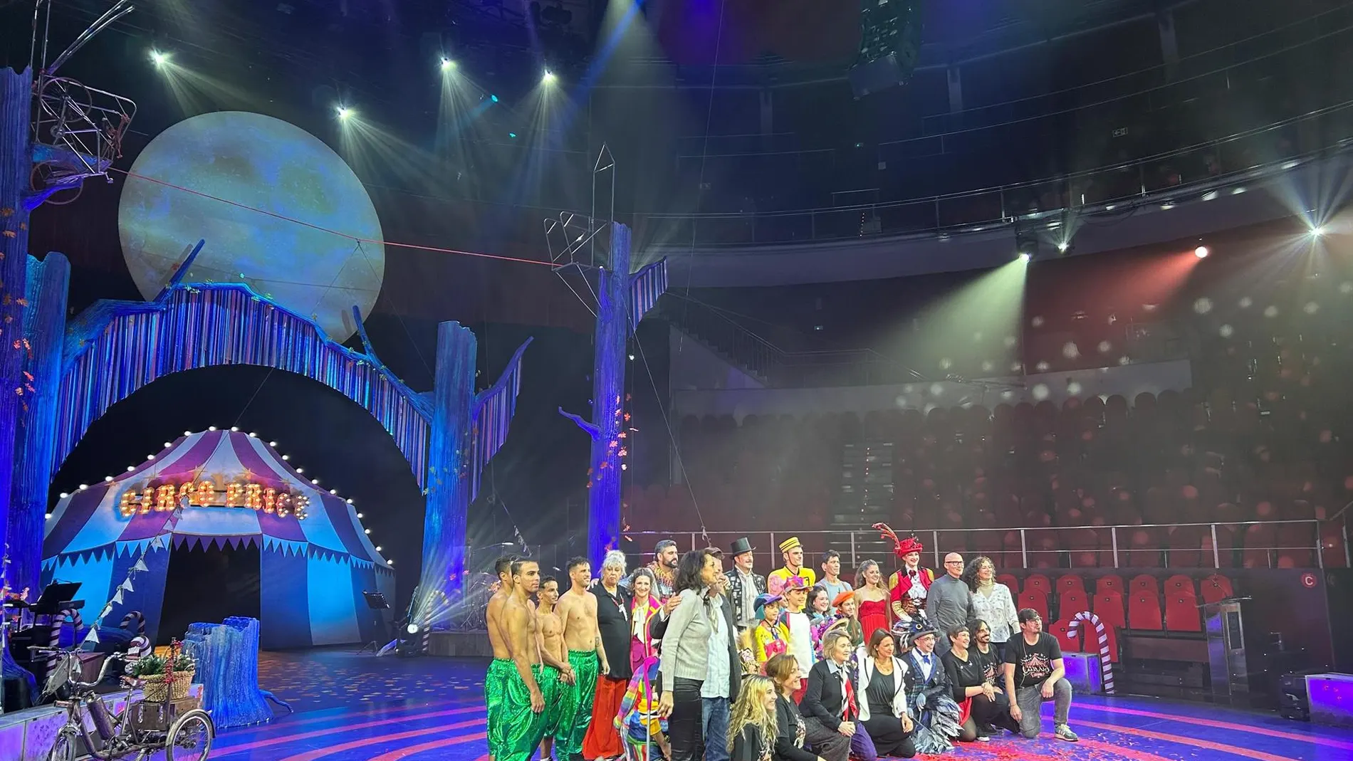 MADRID.-AMP.- La Navidad arranca en el Teatro Circo Price y lo convierte en un bosque con el espectáculo 'Sueña despierto'