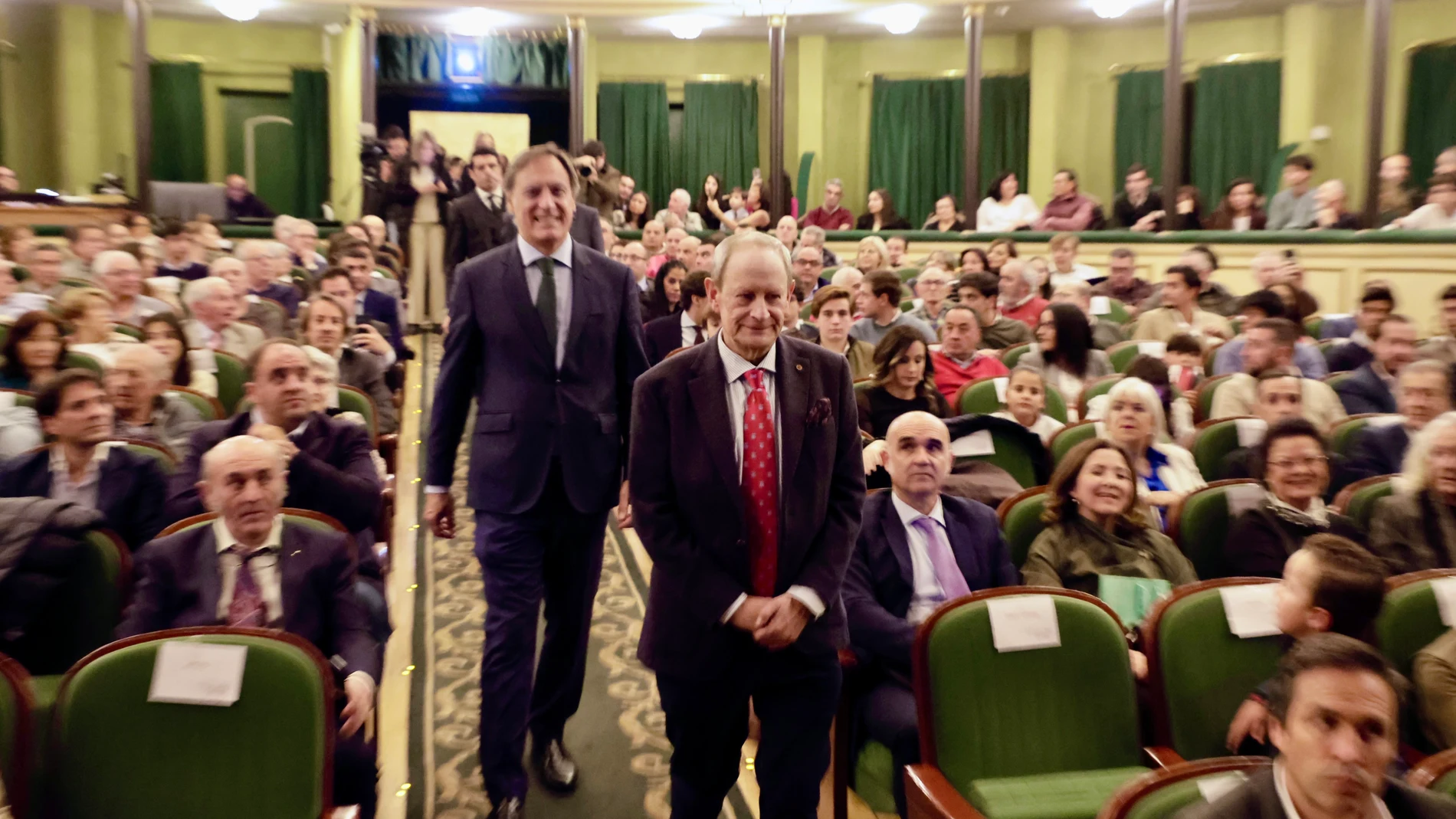 García Carbayo y Santoyo en la gala taurina de Salamanca