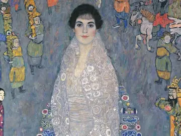 Retrato de «Elisabeth Lederer», pintado por Klimt en 1899 Retrato de «Elisabeth Lederer», pintado por Klimt en 1899