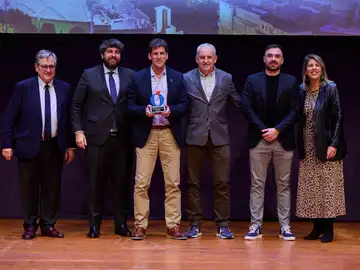 Marhuenda, López Miras, Duda, Roberto J. Sánchez, Chemi y Noelia Arroyo Marhuenda, López Miras, Duda, Roberto J. Sánchez, Chemi y Noelia Arroyo