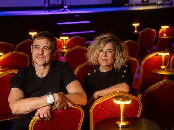 Entrevista los propietarios del nuevo Teatro Sofía de Gran Vía. David Jar Entrevista los propietarios del nuevo Teatro Sofía de Gran Vía