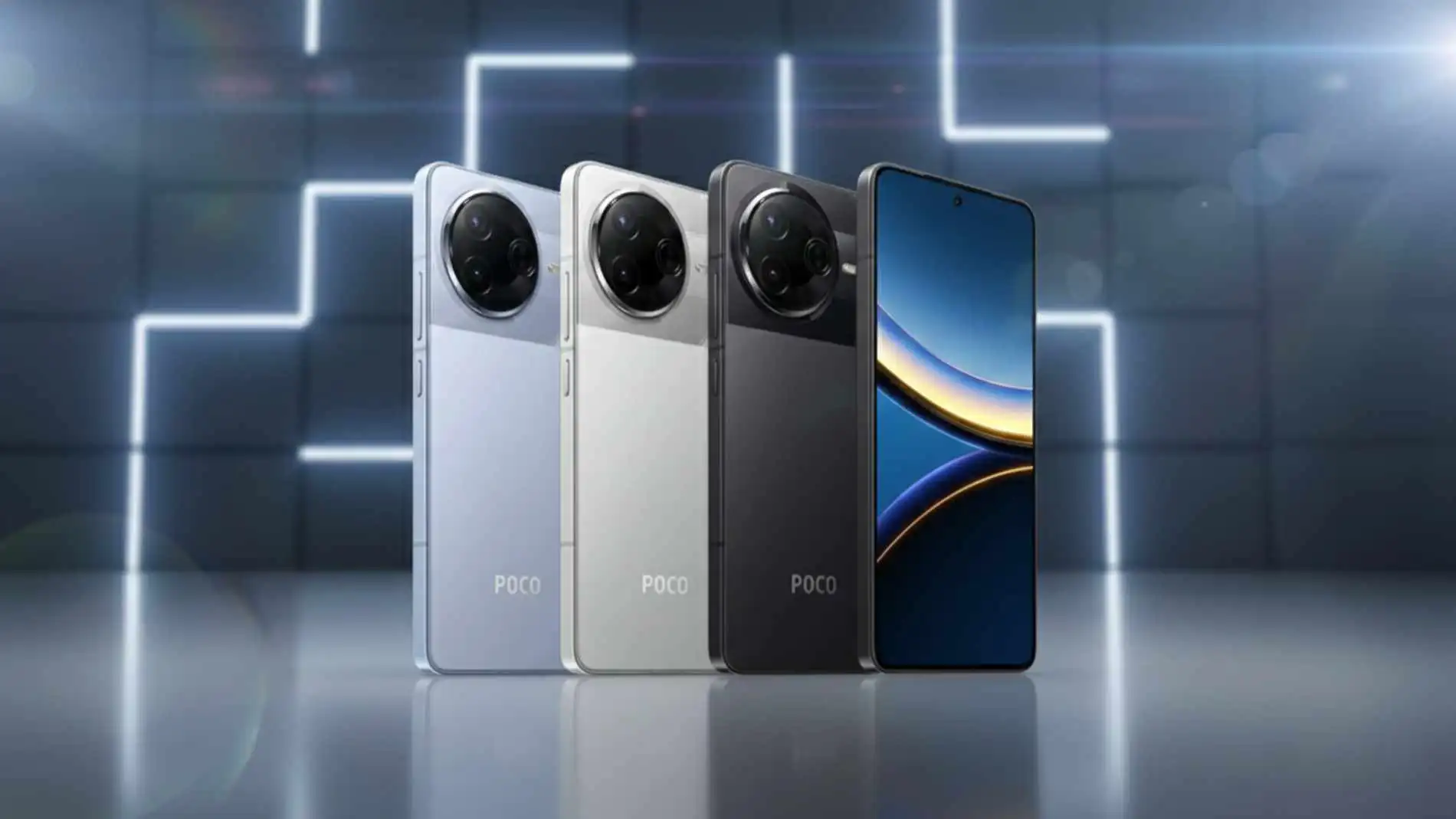 El POCO F7 Pro 5G está disponible en tres colores