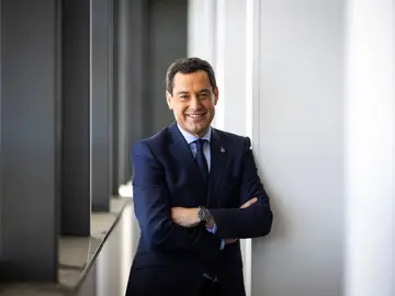 Juanma Moreno Bonilla, presidente de la Junta de Andalucía. Juanma Moreno Bonilla, presidente de la Junta de Andalucía.
