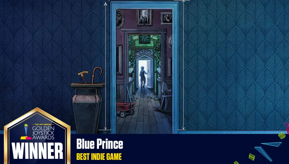 Blue Prince ganador de "MEJOR JUEGO INDIE"