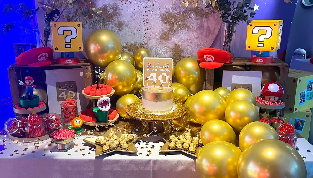 Como en todo buen cumpleaños, no faltó la tarta