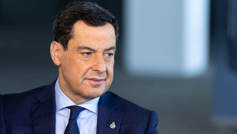 Juanma Moreno Bonilla, presidente de la Junta de Andalucía.