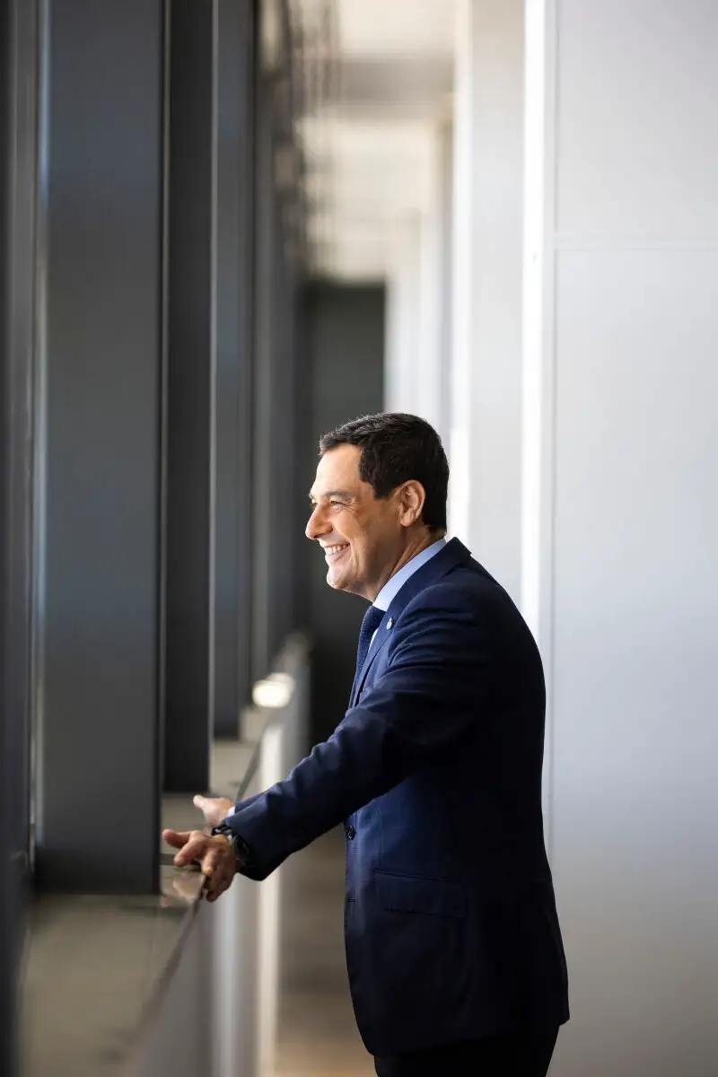 Juanma Moreno Bonilla, presidente de la Junta de Andalucía.